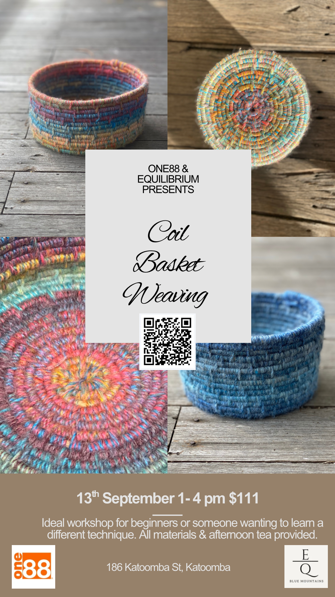 Paper Coil Weaving Workshop - 13th Sept 2025 1-4pm