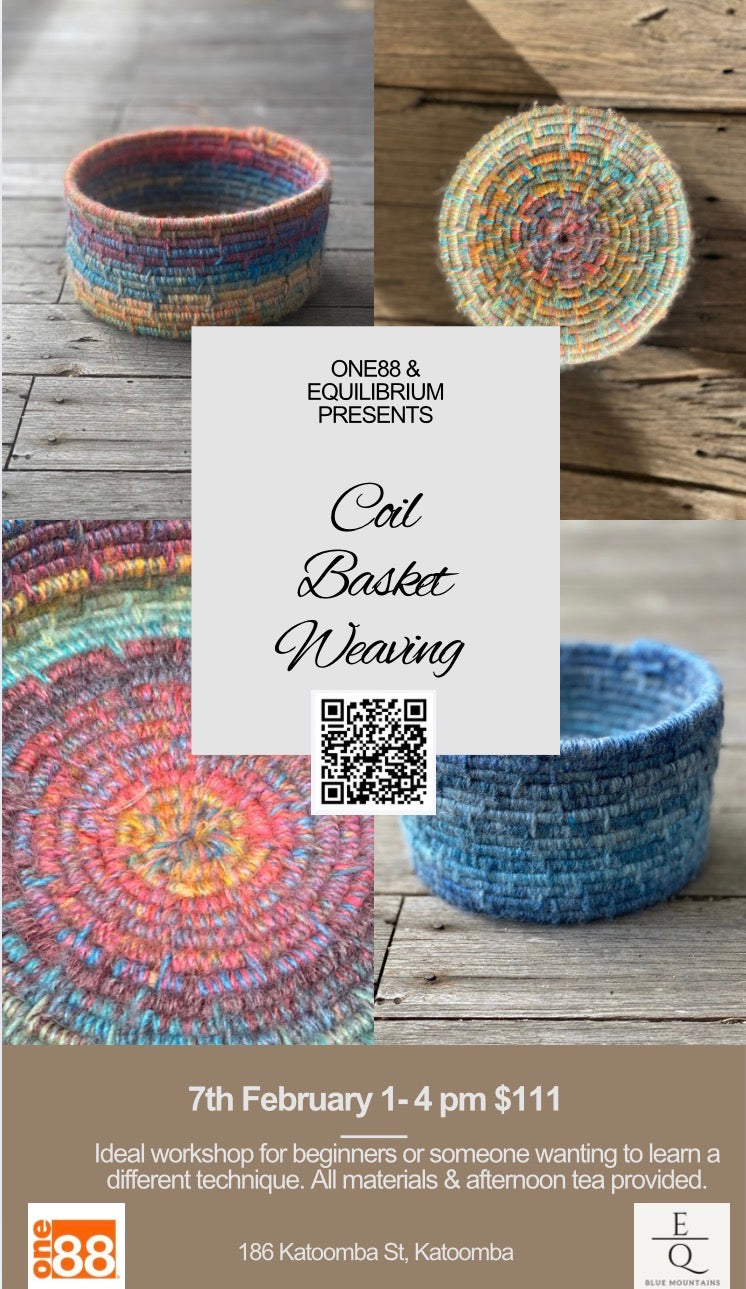 Paper Coil Weaving Workshop - Sat 7th Feb 2026 1-4pm